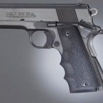 Platnice Hogue 1911 Govt., Wraparound W/Finger Grooves