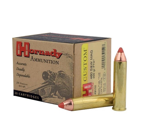 hornady460swftx Hornady .460 S&W 200gr FTX - slika 1