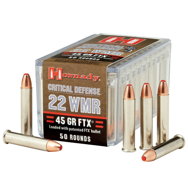 83200 Hornady .22 WMR FTX Critical Defense 45gr - slika 1
