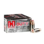 Hornady 9x19mm Critical Duty Law Enforcement +P 135gr Flex Lock