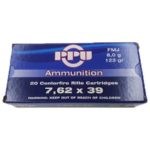 PPU 7,62x39 123gr FMJ