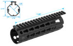 UTG AR15 Super Slim Keymod Carbine Lenght - slika 2