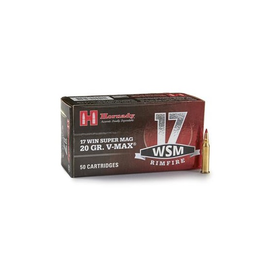 hornady17wsm Hornady .17 WSM 20gr V-Max - slika 1