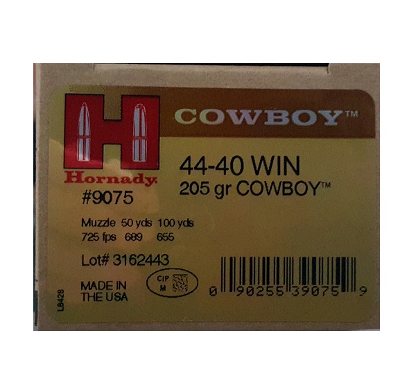 hornady44-40win Hornady .44-40 Winchester 205gr Cowboy - slika 1