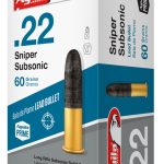 Aguila .22 LR 60gr Sniper Subsonic