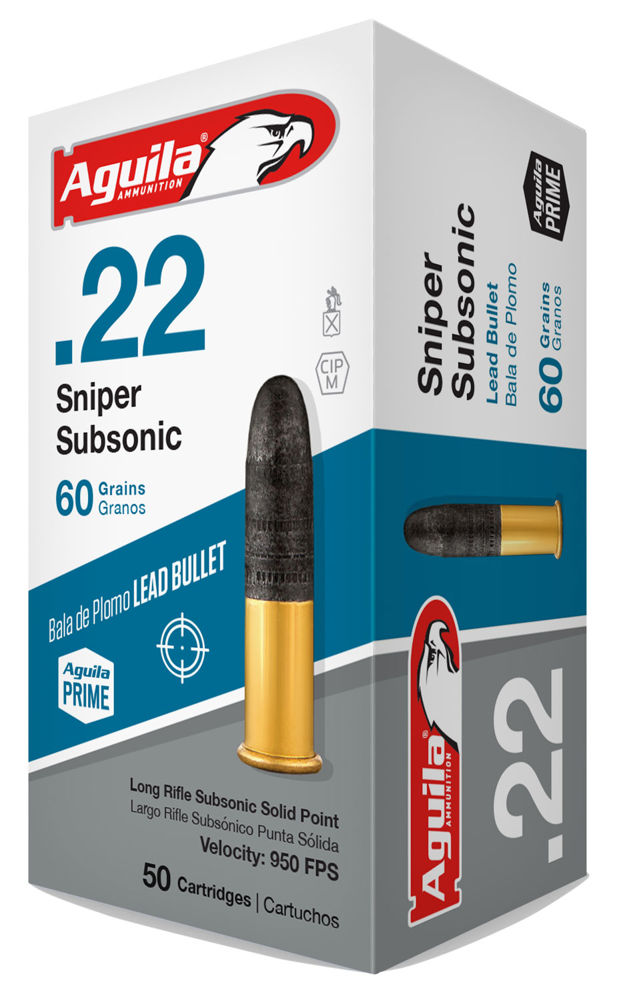 22Sniper Subsonic Aguila .22 LR 60gr Sniper Subsonic - slika 1