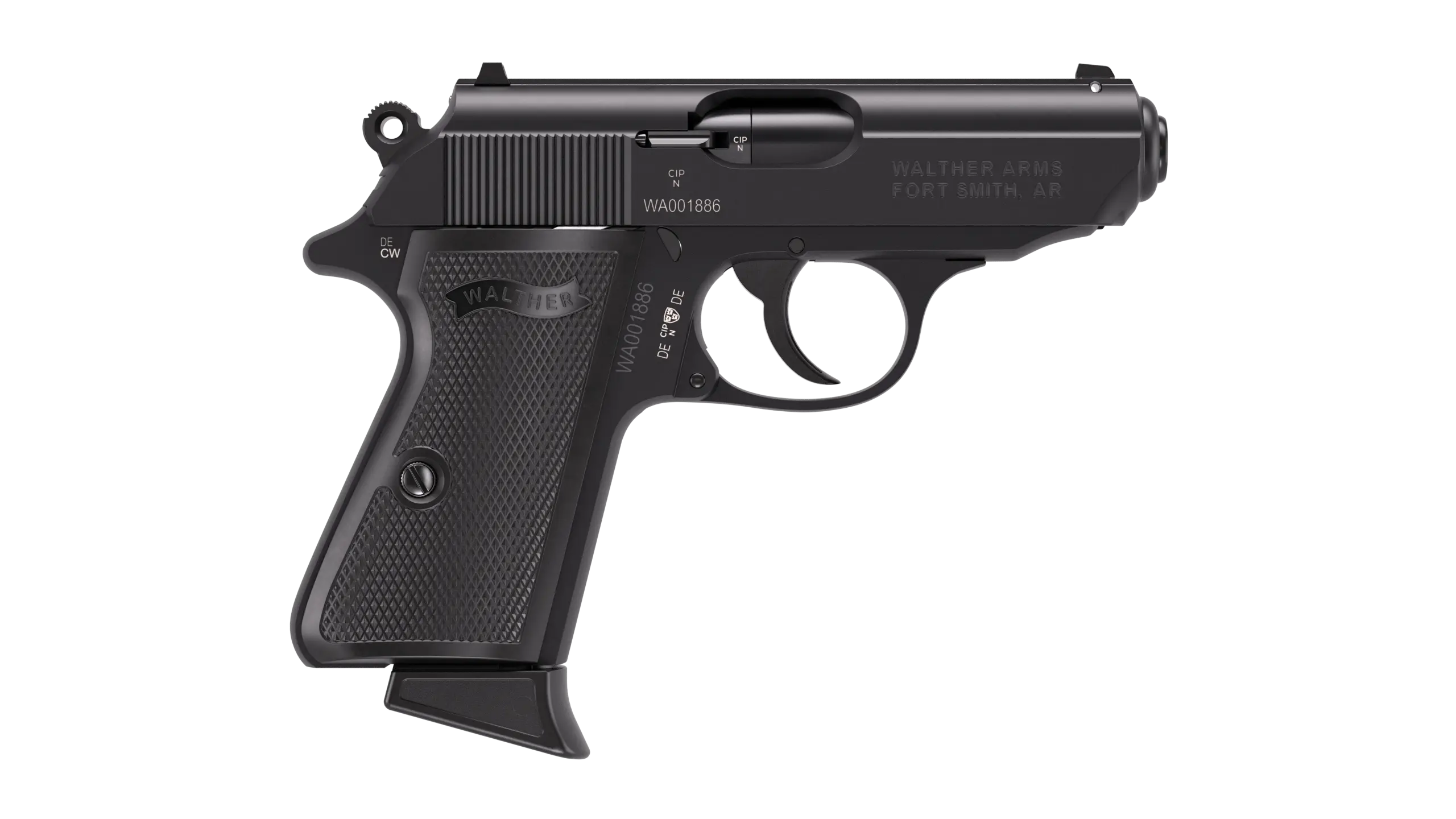 5030300-PPKs-Black-10RD-22LR-R Walther PPK/S .22LR Black - slika 1