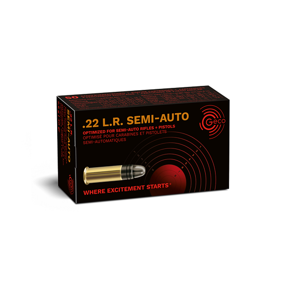 gecosemiauto Geco .22 LR Semi-auto 40gr LRN - slika 1