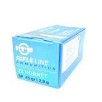 PPU .22 Hornet 45gr SP