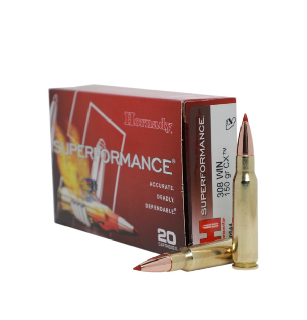 80944 Hornady .308 Win 150gr CX Superformance - slika 1