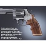 Ročaj HOGUE S&W N Frame Round Butt Con Pau Ferro W/TFG Stp Cap Ck