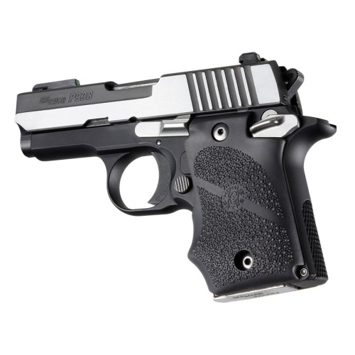98080 Platnice HOGUE SIG P938, Wraparound W/Finger Grooves - slika 1