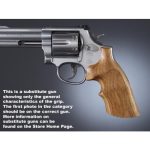 Ročaj HOGUE Smith & Wesson K, L Round Butt Goncalo Alves