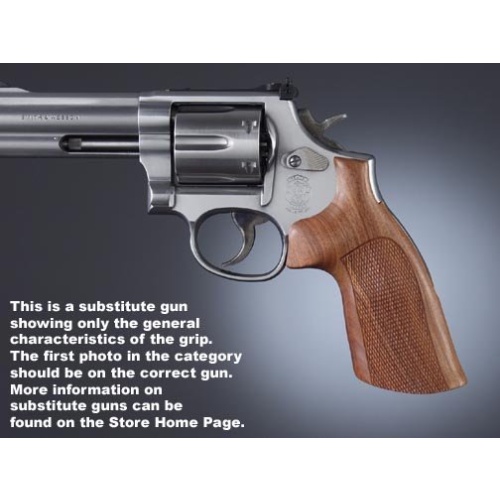 19313 HOGUE ročaj Smith & Wesson K&L Round Butt Pau Ferro - slika 1