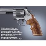 HOGUE ročaj Smith & Wesson K&L Round Butt Cocobolo