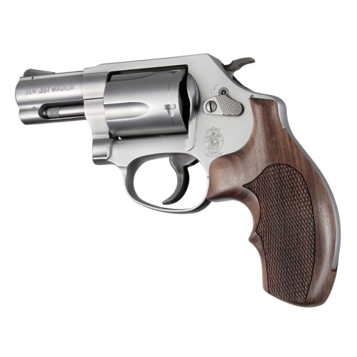 60351 Hogue ročaj Smith & Wesson J-Frame Round Butt Pau Ferro - slika 1