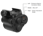 UTG Sub-compact Light/Red Laser Combo 120 Lumen - slika 2