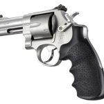 HOGUE Smith & Wesson N Frame Round Butt rubber grip Black